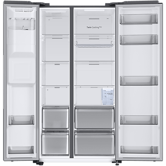 Samsung Series 7 American Style Fridge Freezer with SpaceMax | RS68A8530S9/EU Samsung American Fridge Freezer Euronics Ireland