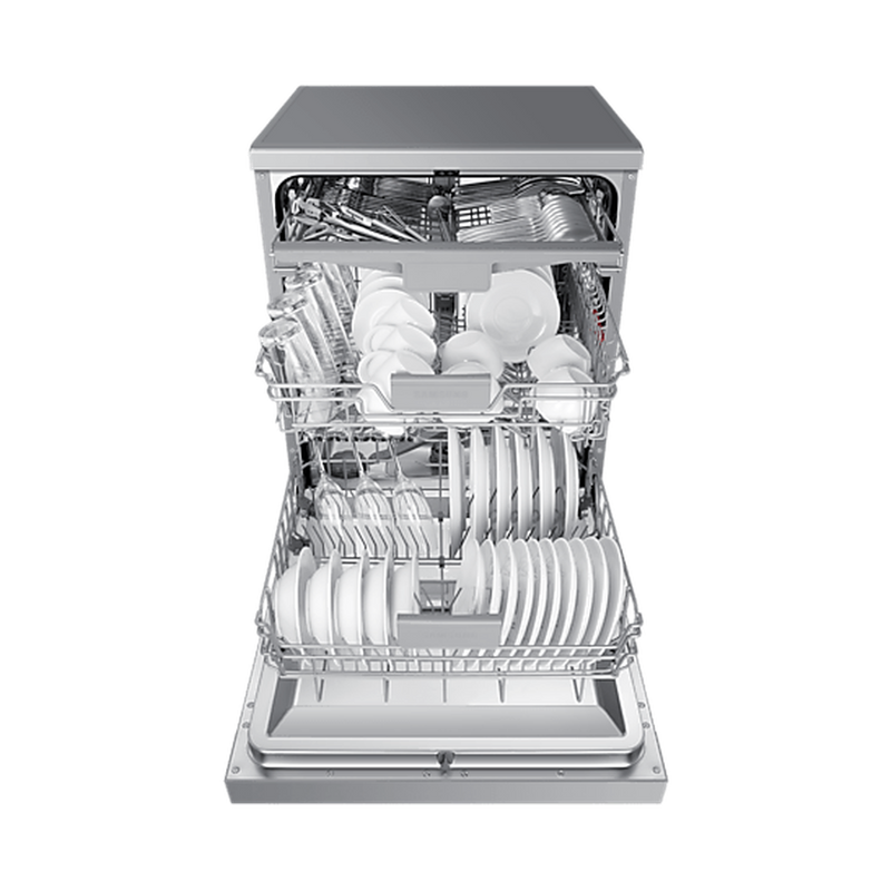 Samsung Series 7 Freestanding 60cm Dishwasher with Auto Door, 14 Place Setting | DW60CG550FSREU Samsung Dishwasher Euronics Ireland