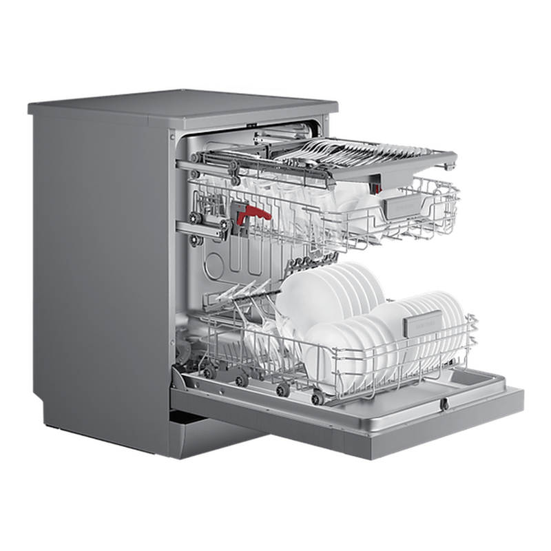 Samsung Series 7 Freestanding 60cm Dishwasher with Auto Door, 14 Place Setting | DW60CG550FSREU Samsung Dishwasher Euronics Ireland