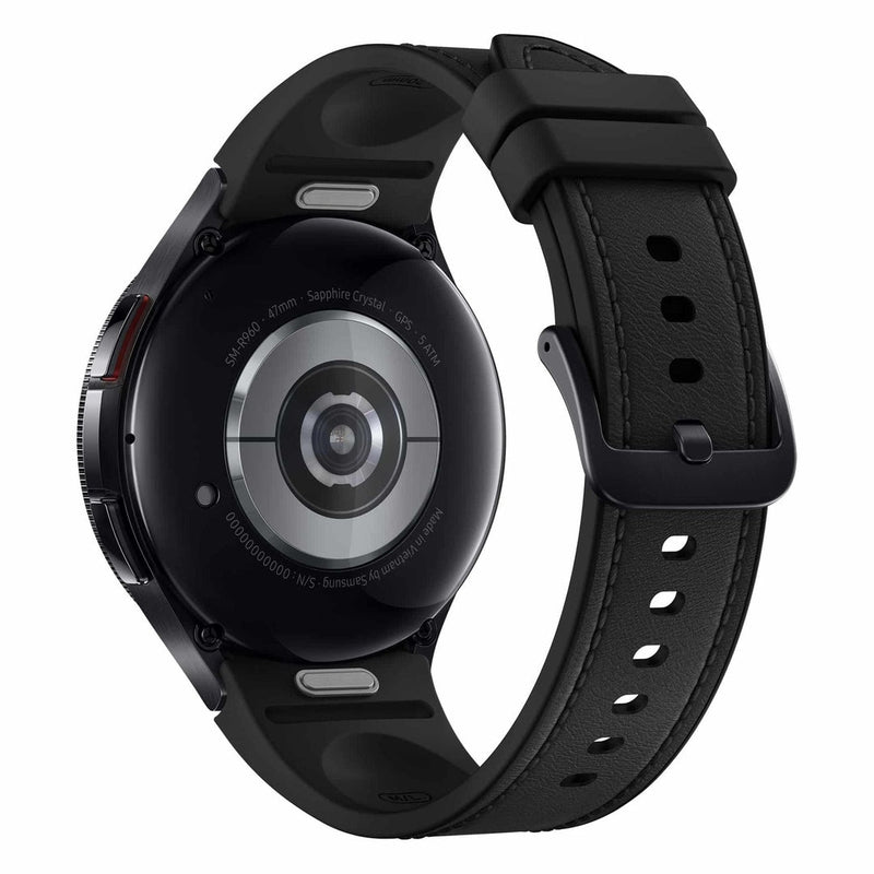 Samsung Watch6 Classic 47mm in Black | SM-R960NZKAEUA Samsung Smartwatch Euronics Ireland