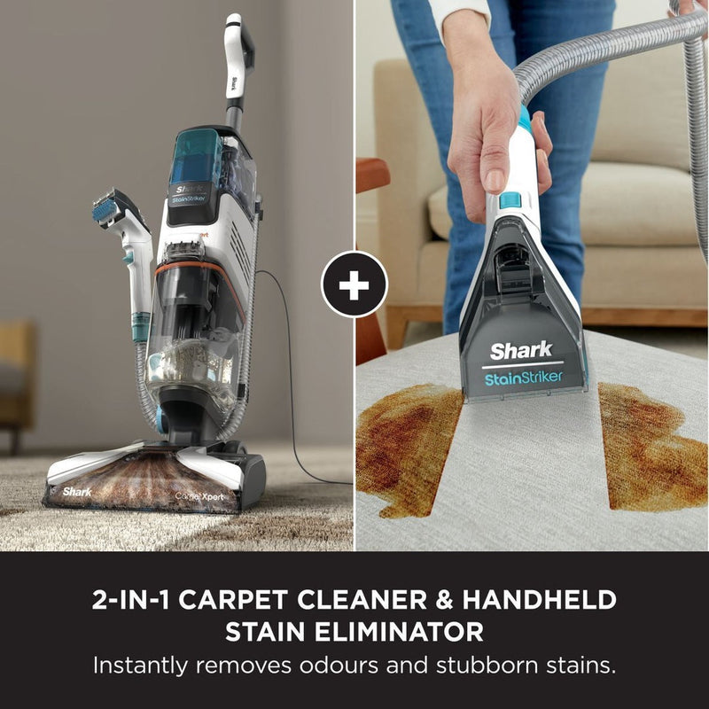 Shark CarpetXpert Deep Carpet Cleaner with Built-In StainStriker | EX200UK Shark Euronics.ie