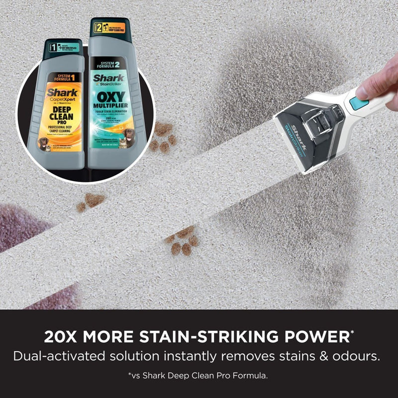 Shark CarpetXpert Deep Carpet Cleaner with Built-In StainStriker | EX200UK Shark Euronics.ie