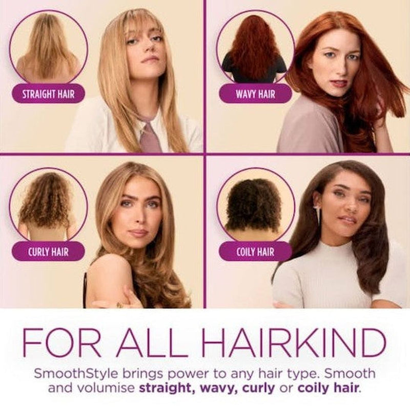 Shark SmoothStyle Hot Brush & Smoothing Comb | HT202UK Shark Euronics.ie