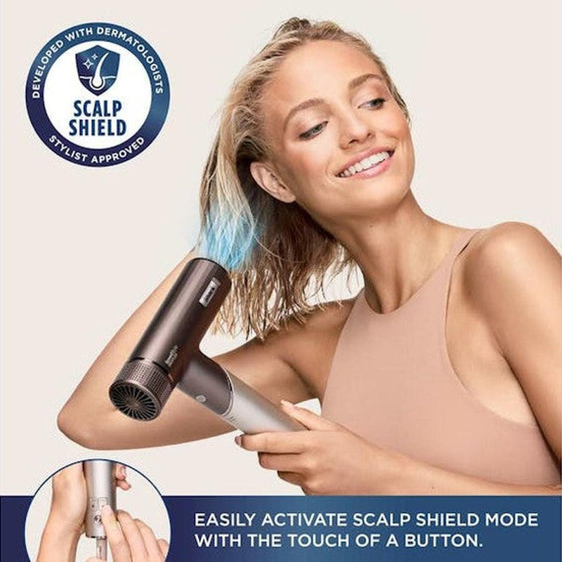 Shark SpeedStyle Pro FLEX 4-in-1 High-Velocity Hair Dryer System | HD542UK Shark Euronics.ie