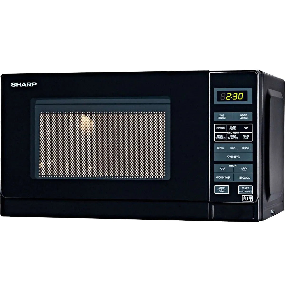 Sharp 20L 800W Solo Microwave | Black | R272KM
