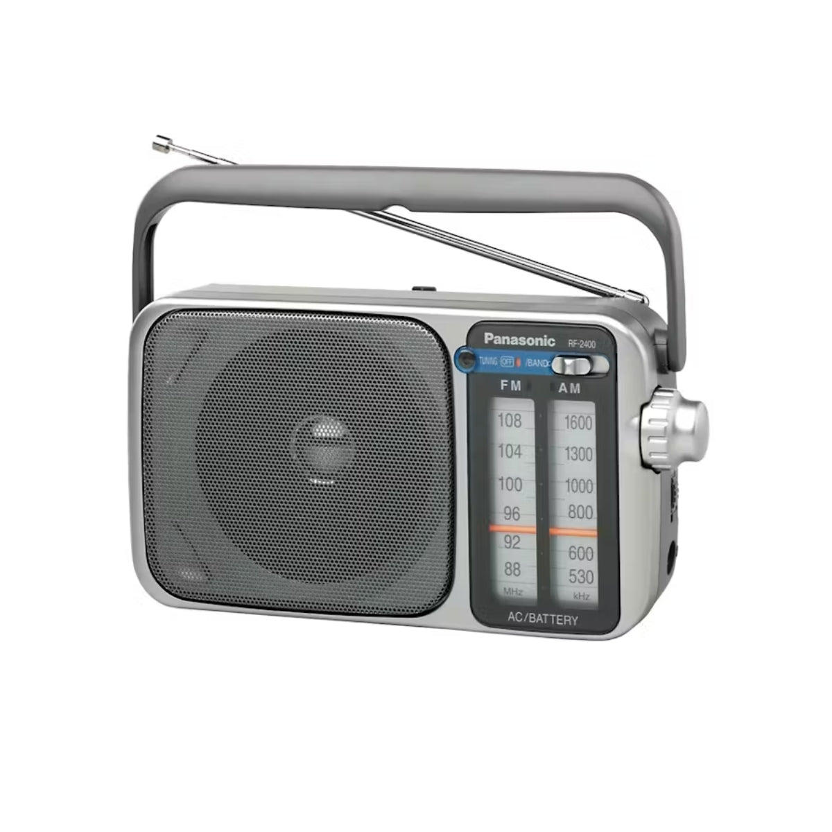 Panasonic Portable 2 Band AM/FM Radio - Black | RF2400DEB-K