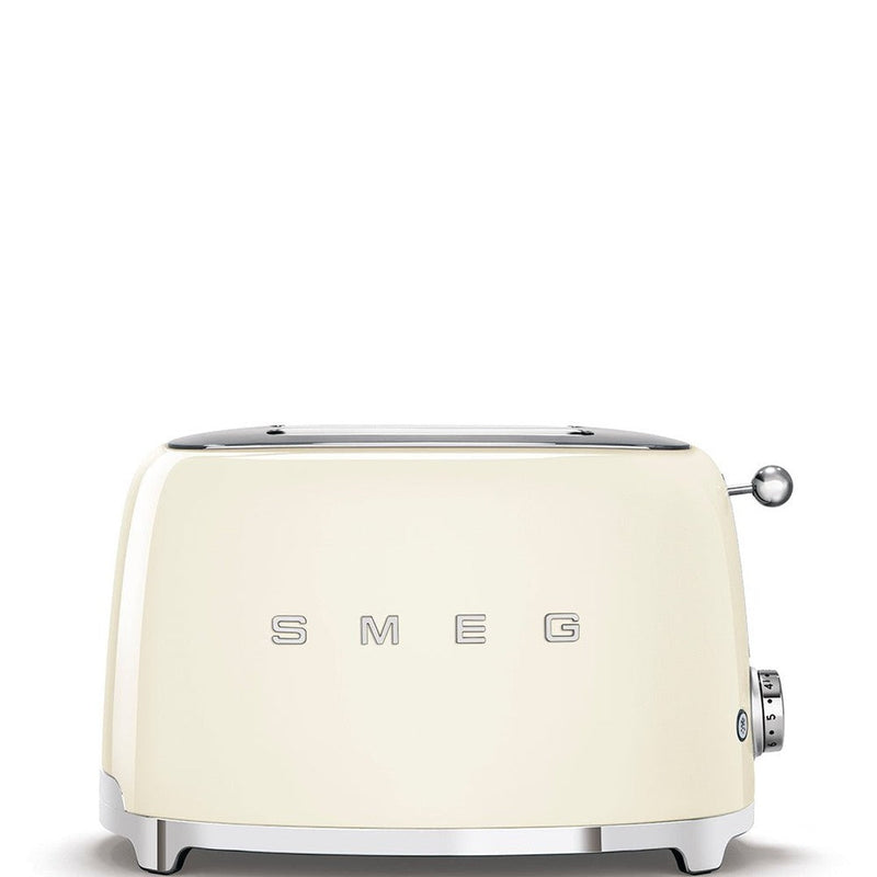 Smeg 50's Retro Style 2 Slice Toaster | Cream Smeg Euronics.ie