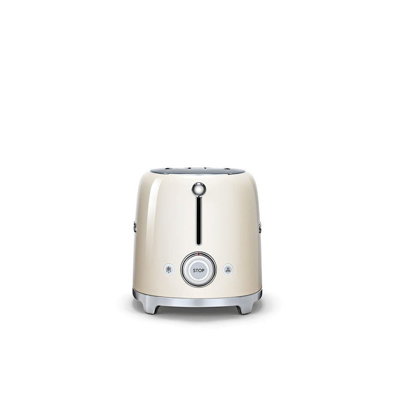 Smeg 50's Retro Style 2 Slice Toaster | Cream Smeg Euronics.ie