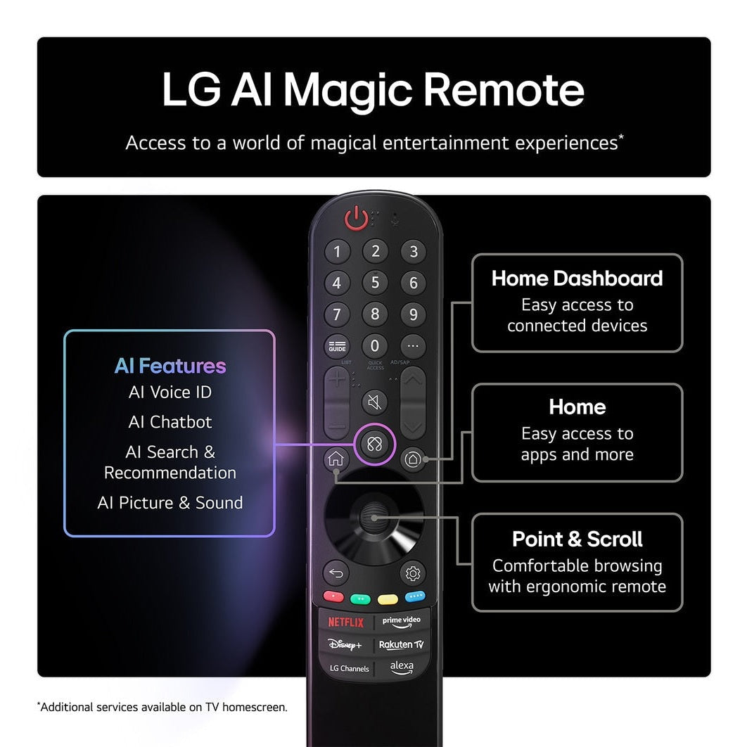 LG OLED AI 48" 4K HDR Smart TV | OLED48B56LA.AEK LG TV Euronics Ireland