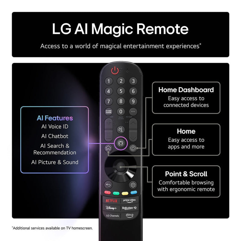 LG OLED AI 55" 4K HDR Smart TV | OLED55C54LA.AEK LG TV Euronics Ireland