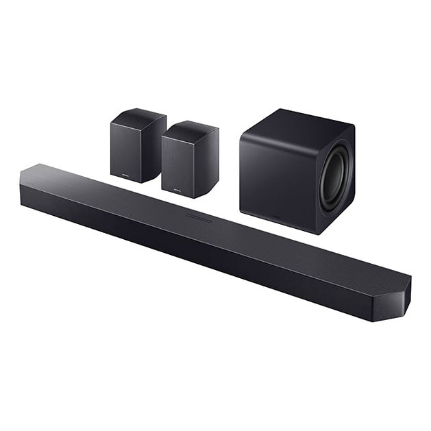 Samsung Q990F Q‑Series 11.1.4ch Soundbar with Subwoofer & Rear Speakers | HW-Q990F/XU