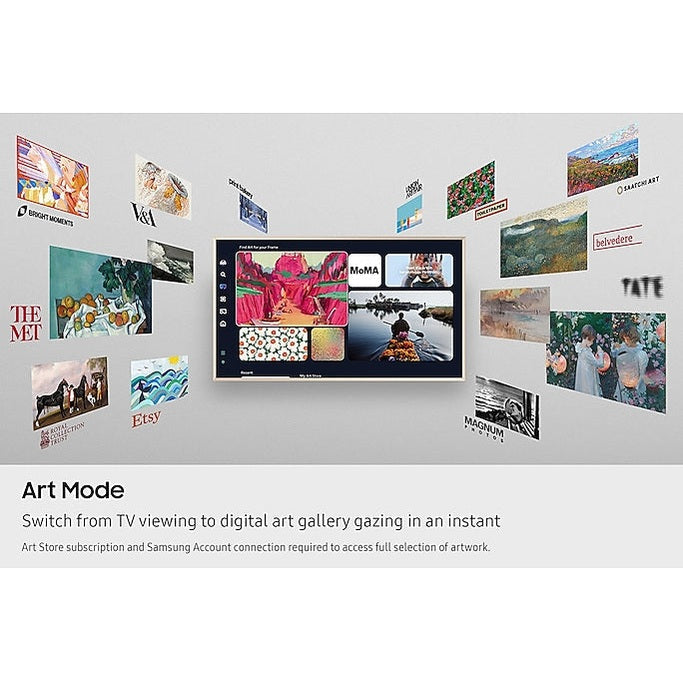 Samsung The Frame 65″ QLED 4K Vision AI Smart TV | QE65LS03FAUXXU