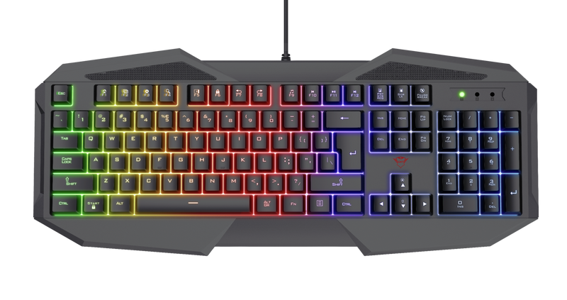 Trust Illuminated Rainbow Gaming Keyboard | 22514