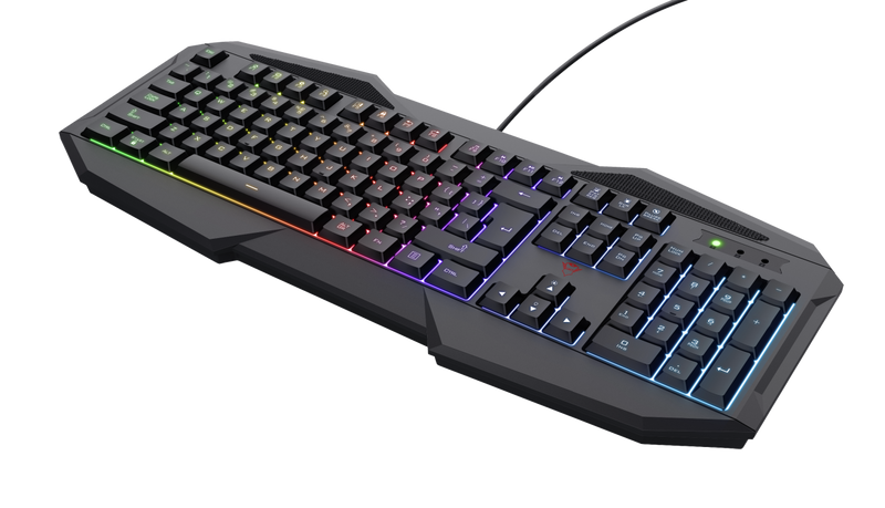 Trust Illuminated Rainbow Gaming Keyboard | 22514