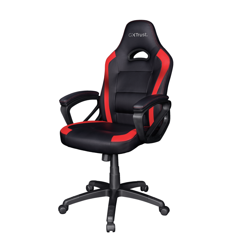 Trust GTX RYON Gaming Chair in Black / Red | T24583