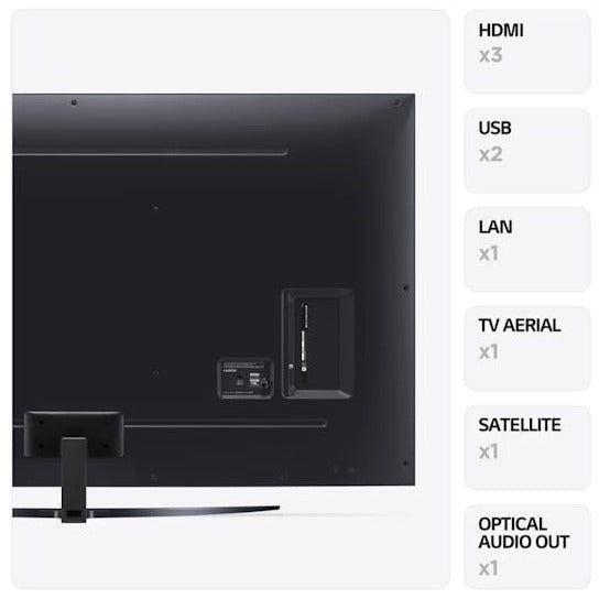 LG 43" UR81 4K Ultra HD Television (2023) | 43UR81006LJ.AEK