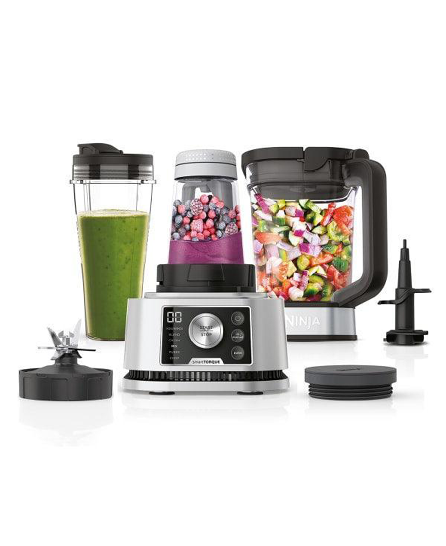 Ninja 3-In-1 Foodi Power Nutri Blender With Smart Torque & Auto-IQ | Silver Ninja 