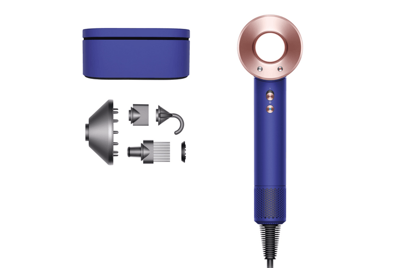 Dyson Supersonic™ hair dryer in Vinca blue and Rosé | 426082-01