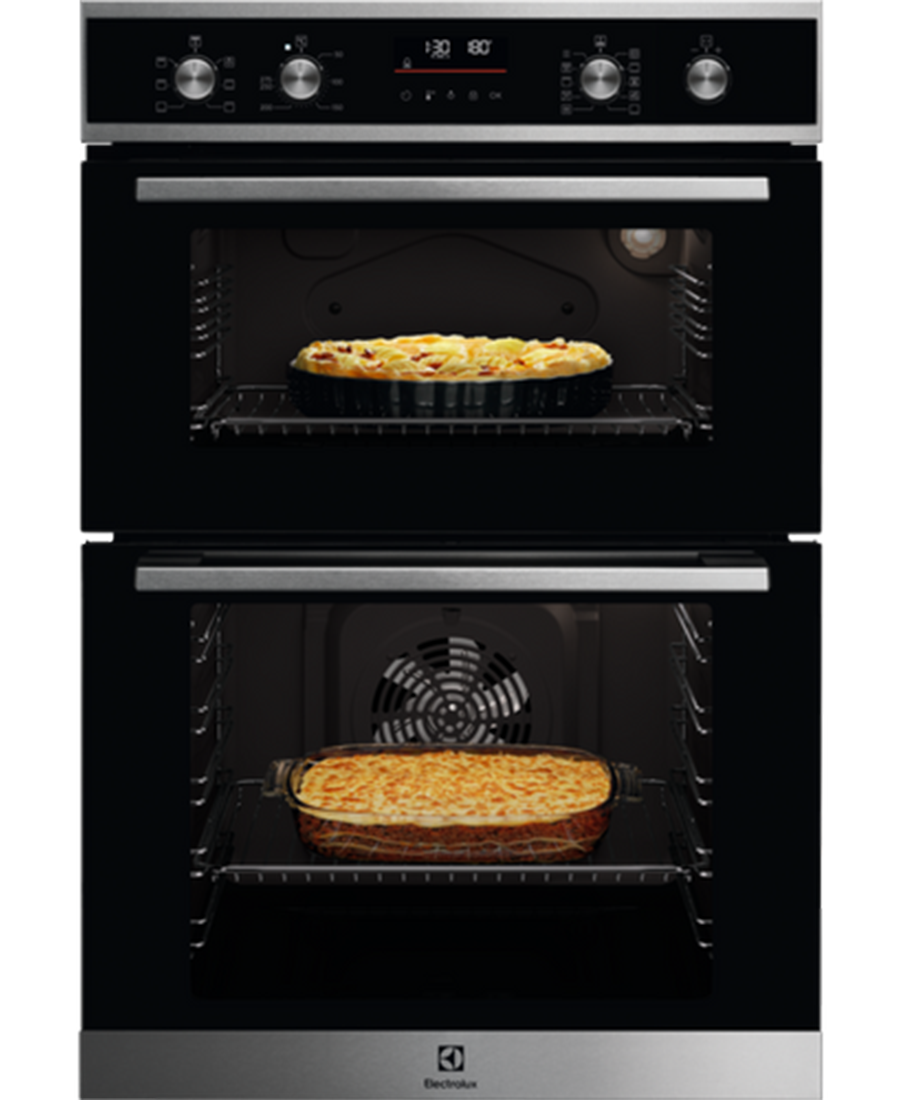 Electrolux Built-in Double Oven with 600 SurroundCook® | EDFDC46X Electrolux 