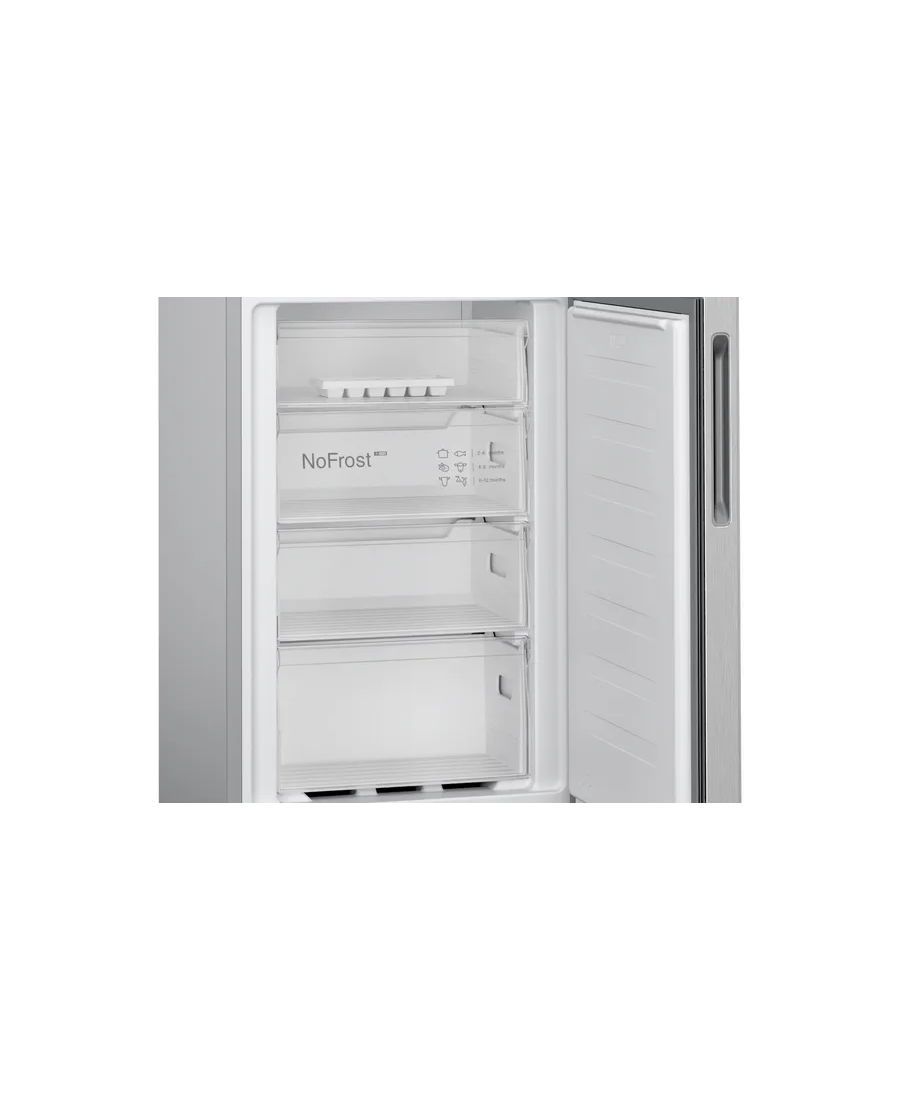Bosch Series 2 Freestanding Fridge Freezer | 183 (H) Stainless Steel KGN27NLEAG Redmond Electric Gorey