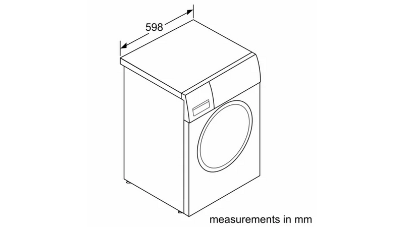 Bosch Series 6 9kg 1400 rpm Washing Machine | WGG2449RGB