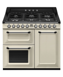 Smeg 100cm Traditional Dual Fuel Range Cooker | Cream TR103P Redmond Electric Gorey