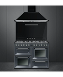Smeg 110cm Traditional Dual Fuel Range Cooker | Slate Grey TR4110GR Redmond Electric Gorey