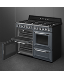 Smeg 110cm Traditional Dual Fuel Range Cooker | Slate Grey TR4110GR Redmond Electric Gorey