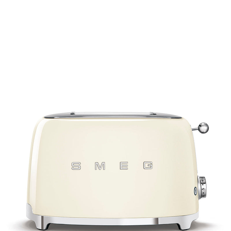 Smeg 50's Retro Style 2 Slice Toaster | Cream