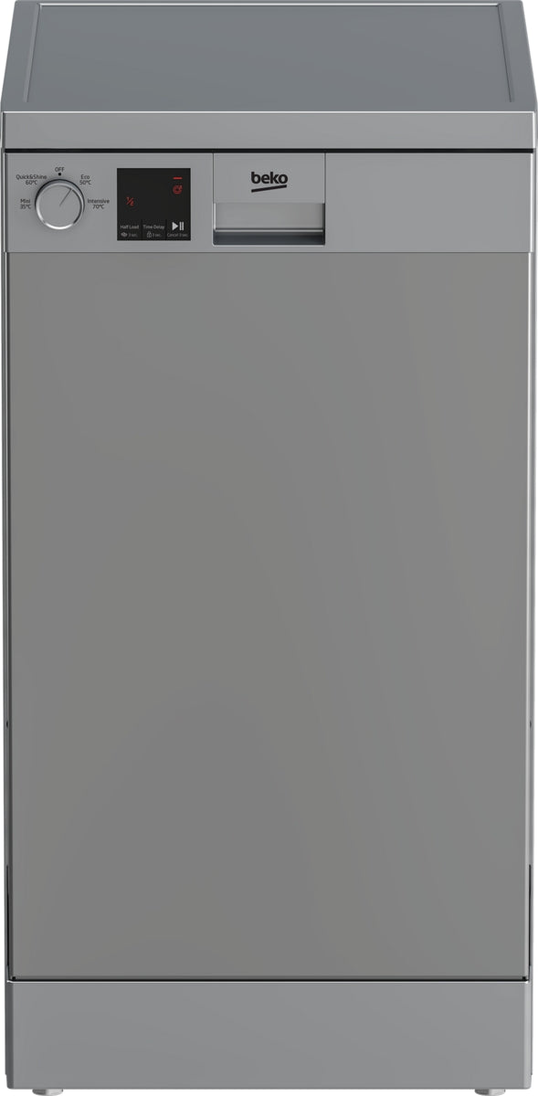 Beko 10 Place Freestanding Slimline 45cm Dishwasher | DVS04020S