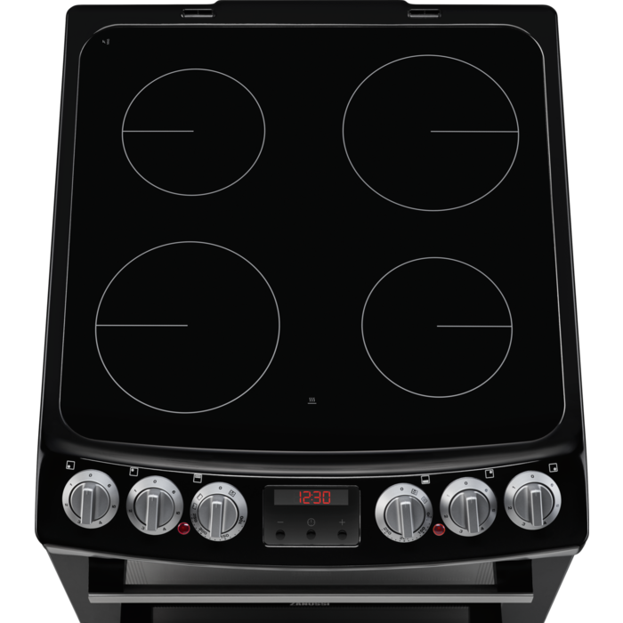 Zanussi 55cm Double Oven Cooker | ZCV46250XA